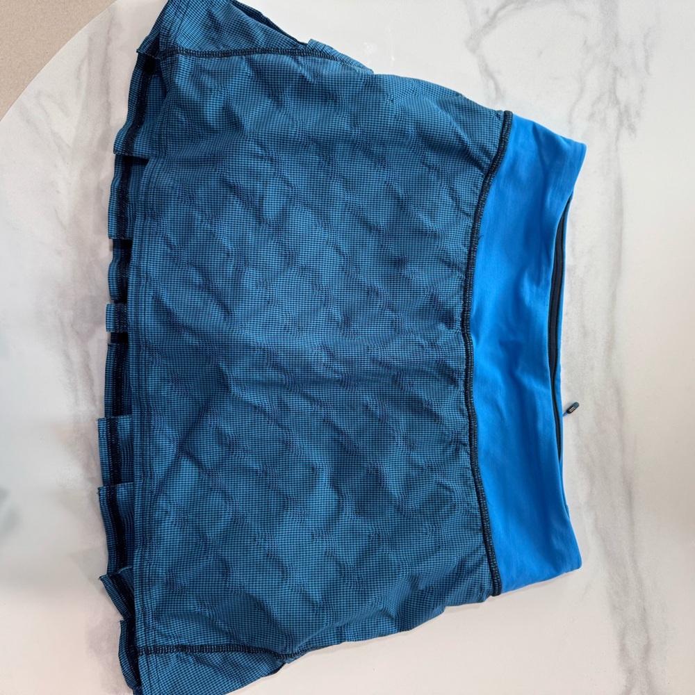 Lululemon Athletica Blue Skort - pace rival style
